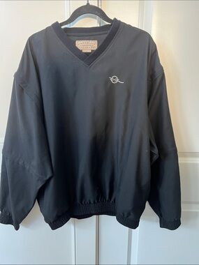 Men's golf jacket with zip off sleeves short sleeve and vest